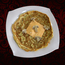 Cheesy Mushroom Omelette